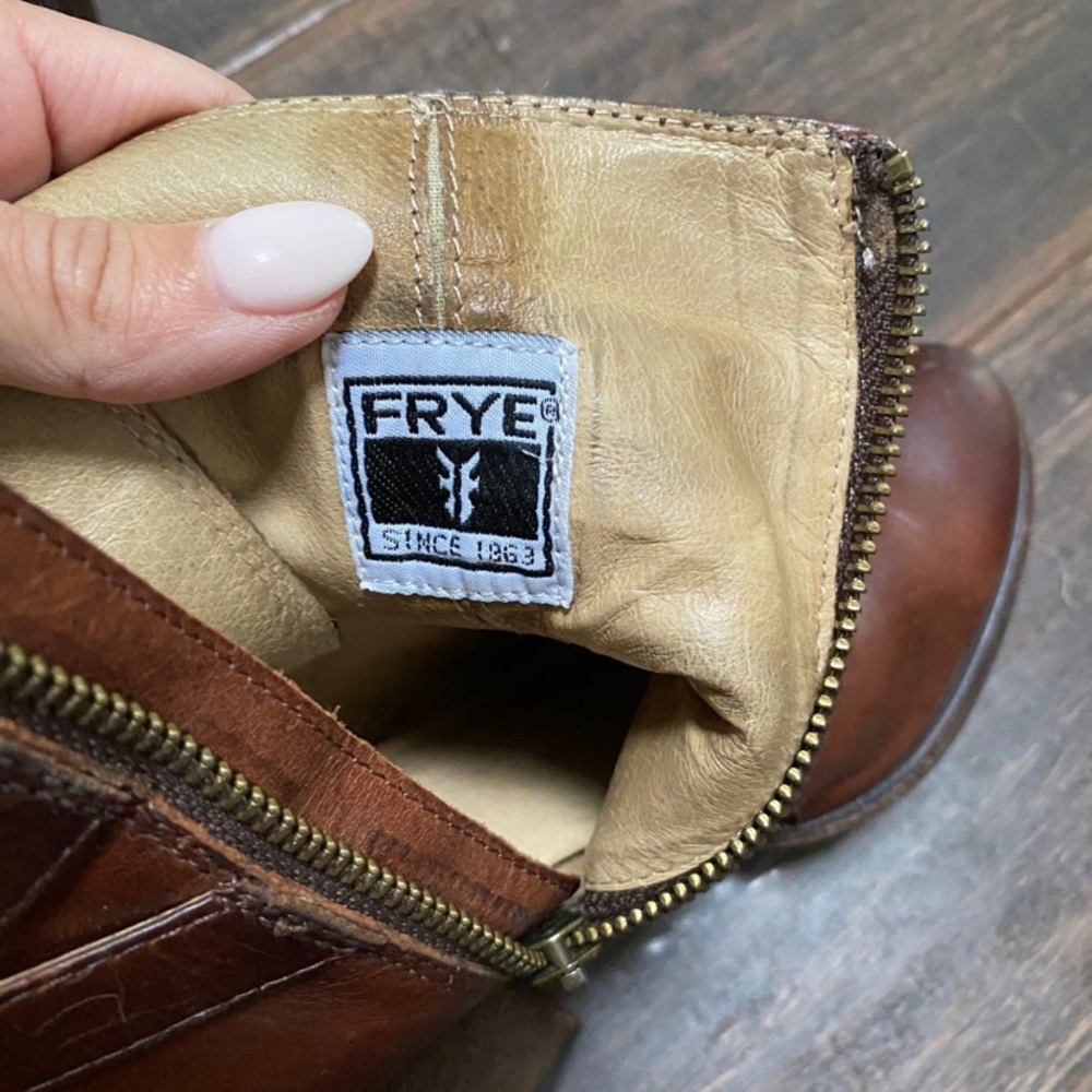 Frye Patty Riding Bootie size 5.5 - Picture 3 of 5